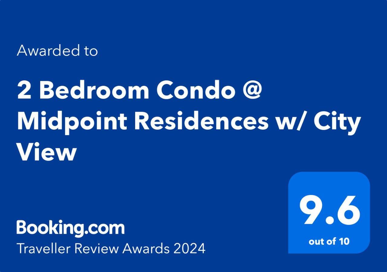 2 Bedroom Condo @ Midpoint Residences W/ City View 만다웨 시 외부 사진
